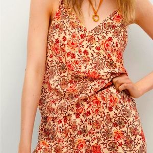 NWOT— tank with built in light breast support-Mango